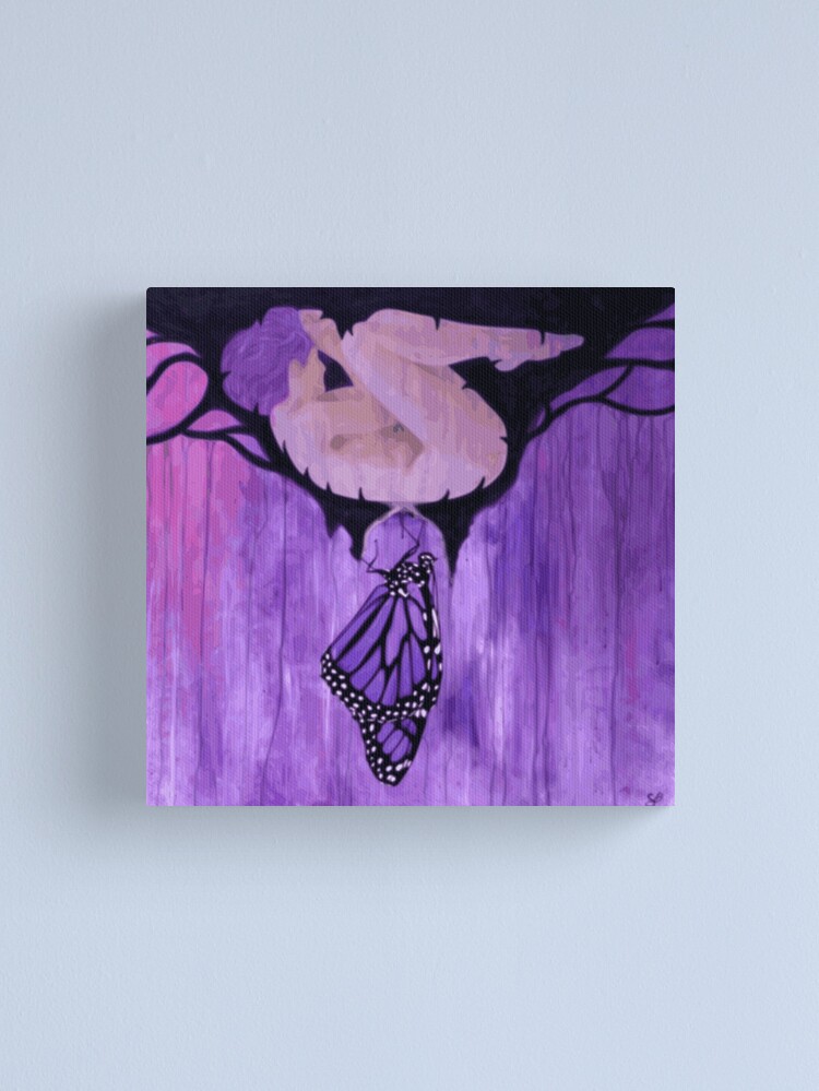 Aperçu 2 sur 3. Impression sur toile avec l'œuvre New Born créée et vendue par M1D33L.