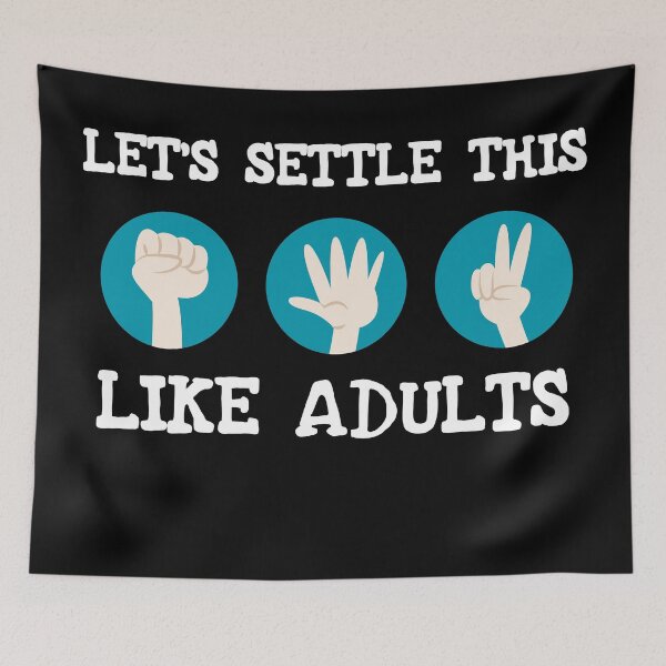 Item preview, Lets Settle This Like Adults designed and sold by 24FAHSION.