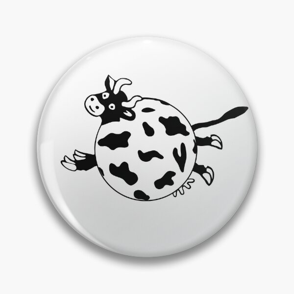 Item preview, Spherical Cow Black and White 2 designed and sold by i-cottagedesign.