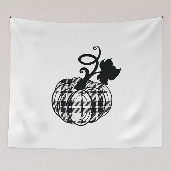 Item preview, Plaid Pumpkins Fall Halloween Gourds designed and sold by EstelleStar.