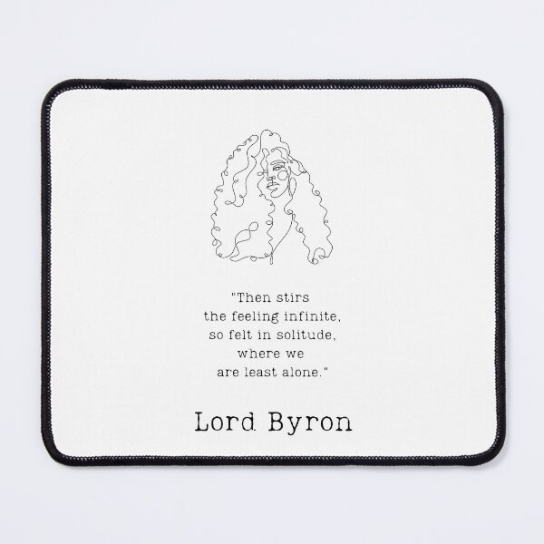 Item preview, "Sentirse infinito" - Lord Byron designed and sold by BookberryGarden.