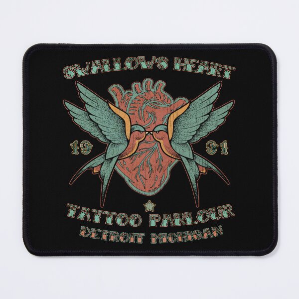 Item preview, Swallow's Heart, Traditional Songbird Tattoo, Old School, Studio Detroit Michigan designed and sold by Proverbial Wisdom Design.