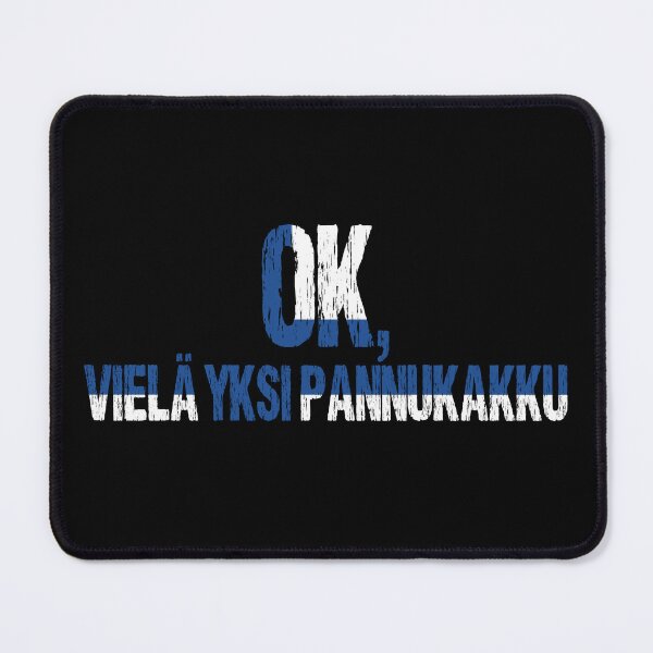 Item preview, OK, One More Pancake Funny Finnish Food Lover Finland Flag designed and sold by Nirvanibex.