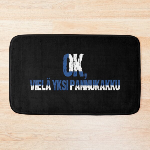 Item preview, OK, One More Pancake Funny Finnish Food Lover Finland Flag designed and sold by Nirvanibex.