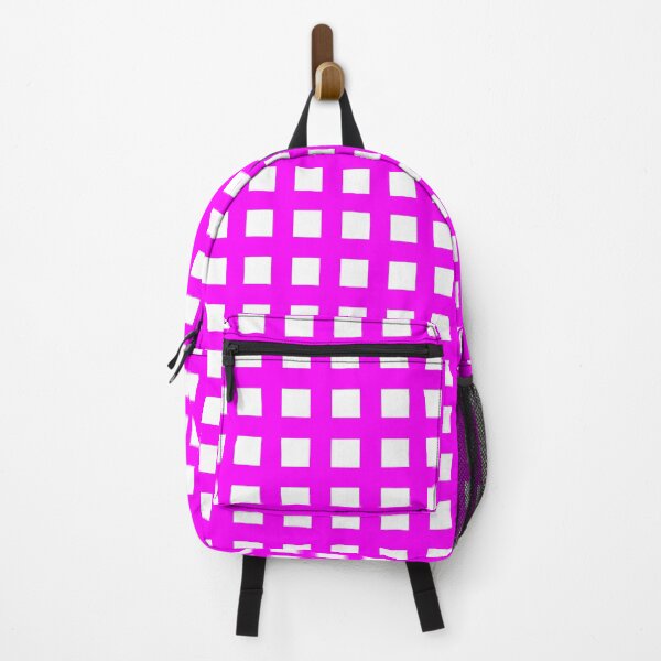 Item preview, Punk and Goth Fashion Spot Pink Grid Lines designed and sold by LargeShop.