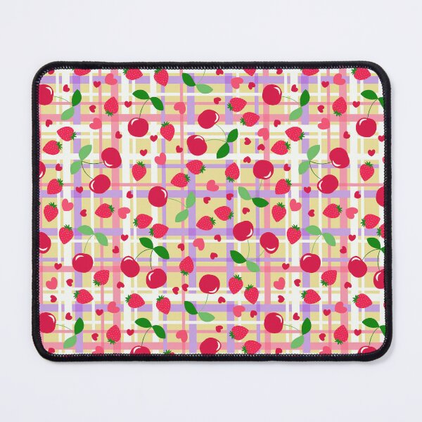 Item preview, Cherries and hearts with background check. designed and sold by SandraPDesigns.