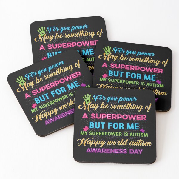Item preview, My Superpower Is Autism, World Autism Awareness Day  designed and sold by WanderTravels.