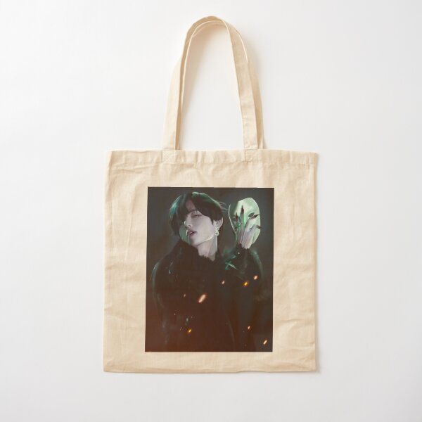 BTS Kim Taehyung V Cut Tote Bag for Sale by milkteaz