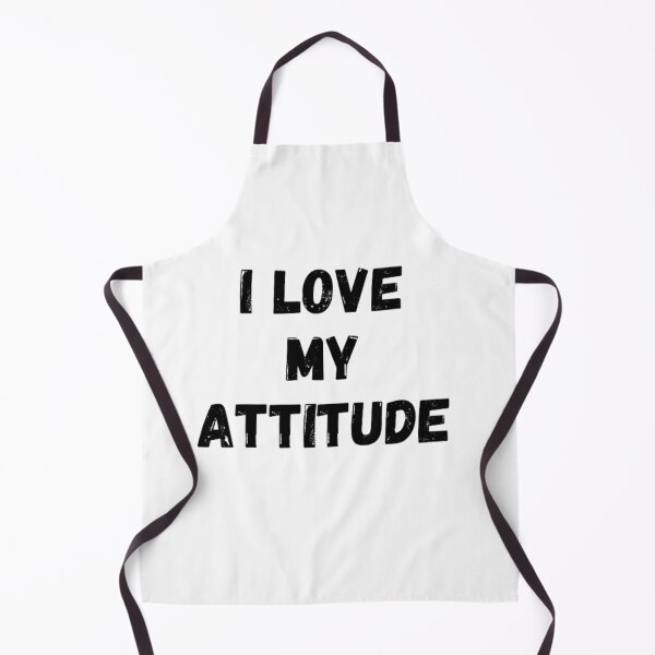 Item preview, I love attitude- good attitude black and white simple font- text based designed and sold by PacePoint.