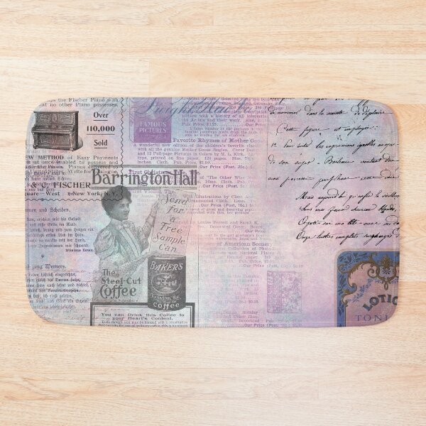 Item preview, Antique Text Art designed and sold by Found Dream.