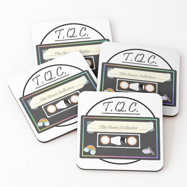 Item preview, The Queer Collective Cassette/Mixtape Logo designed and sold by MayTeaArt.