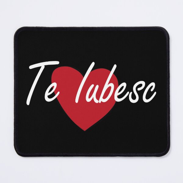 Item preview, Te Iubesc I Love You Romanian Dragoste Cute Red Heart designed and sold by Nirvanibex.