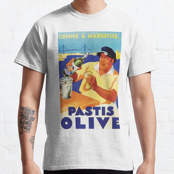Pastis Olive Classique Affiche T-shirt classique