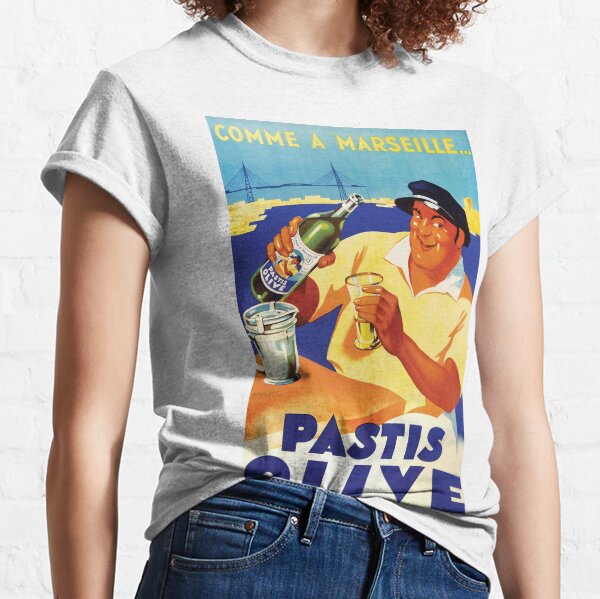 Pastis Olive Classique Affiche T-shirt classique