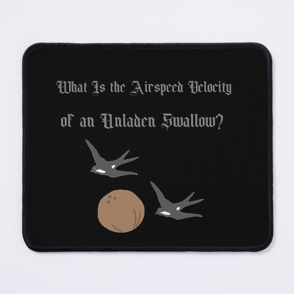 Item preview, Velocity of an Unladen Swallow designed and sold by Monkyra.