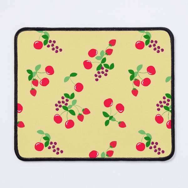 Item preview, Ditsy strawberries, cherries and blackcurrants pattern. designed and sold by SandraPDesigns.