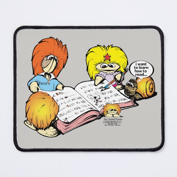 Item preview, Clamkin Learning and Teaching each other How to Read designed and sold by Bruce Ingrassia.