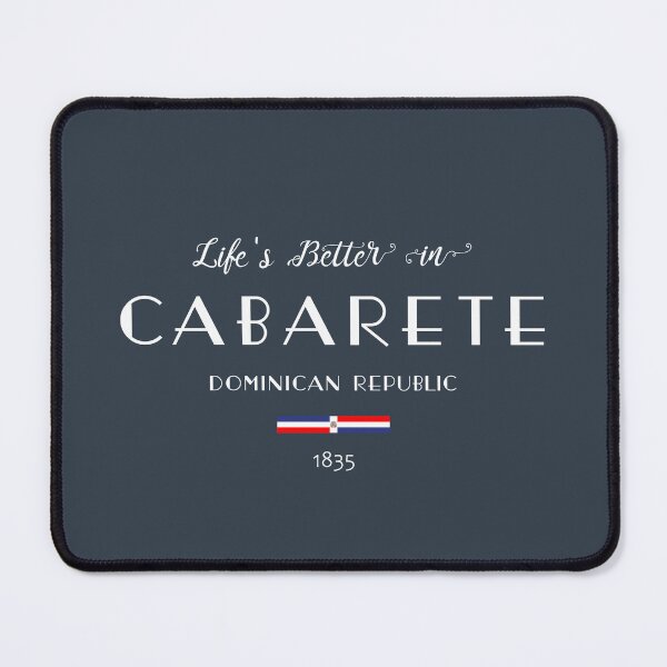 Item preview, Life is Better in CABARETE Dominican Republic Flag designed and sold by frenchsalsa.