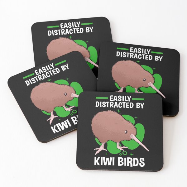 Item preview, Distracted by kiwi bird New Zealand kiwis designed and sold by madgrfx.