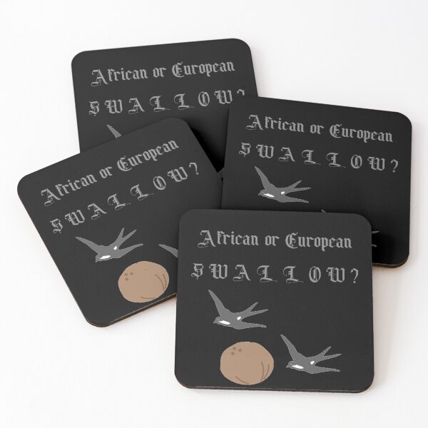 Item preview, African or European Swallow? designed and sold by Monkyra.