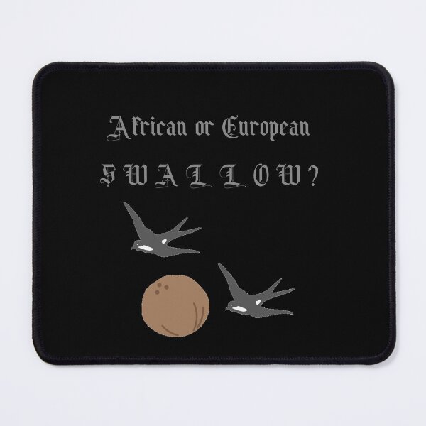 Item preview, African or European Swallow? designed and sold by Monkyra.