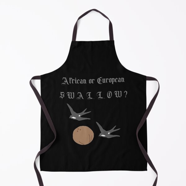 Item preview, African or European Swallow? designed and sold by Monkyra.