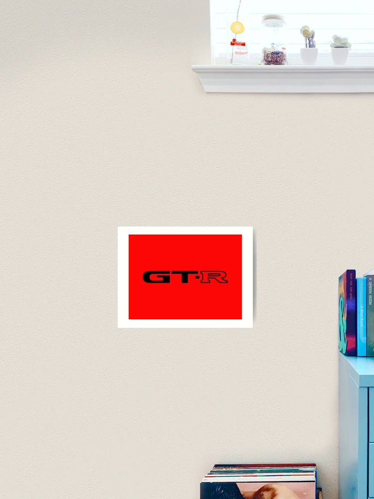 Thumbnail 2 of 3, Art Print, GT-R logo designed and sold by Racingdecals.