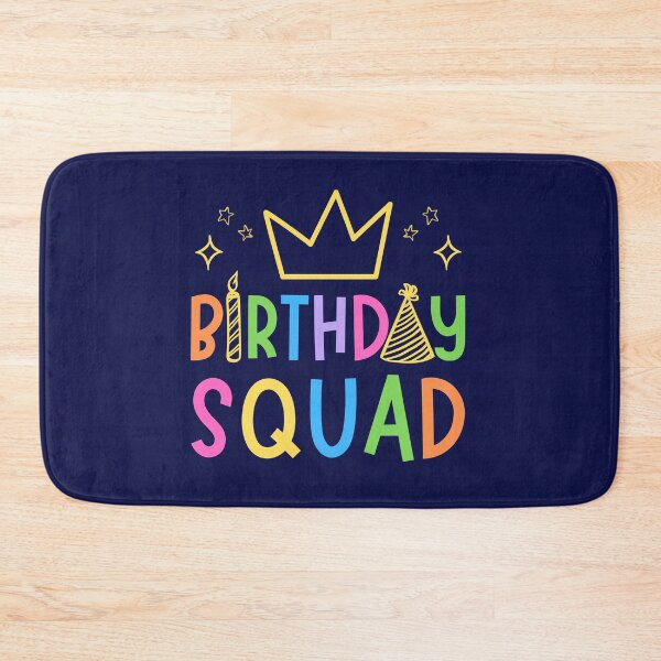 Item preview, Colorful Birthday Squad Cute Doodle Bday Crew designed and sold by K-icon.