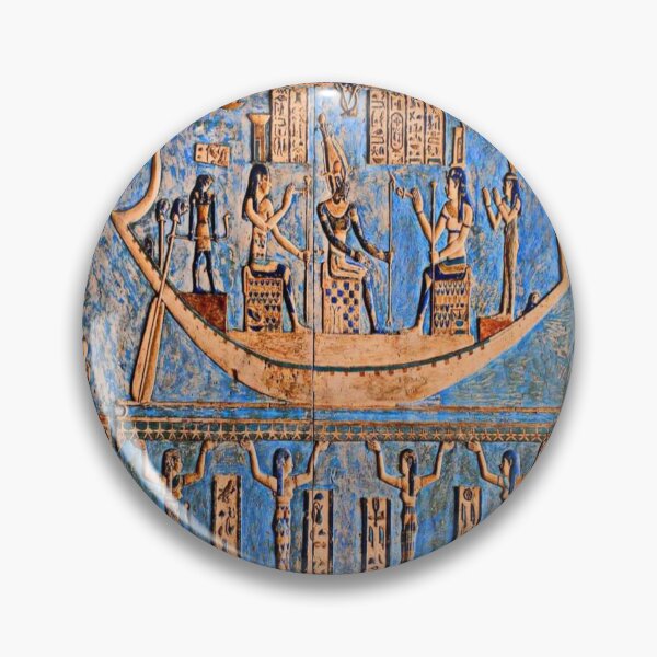 Artikelvorschau, Inschriften in Hieroglyphen an der Wand eines ägyptischen Tempels. entworfen und verkauft von DaliaSabryTee.
