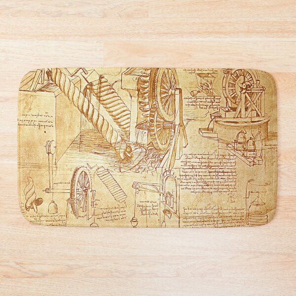 Item preview, Leonardo Da Vinci Inventions - Vintage Art designed and sold by RickE.