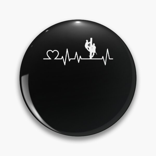 Item preview, Mains Electrician Heartbeat Electrician Gift designed and sold by madgrfx.