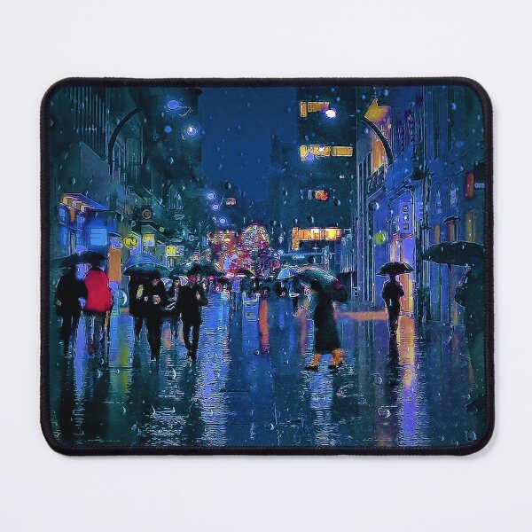 Item preview, old Tokyo by night under the rain  designed and sold by XXgooddeedXX.