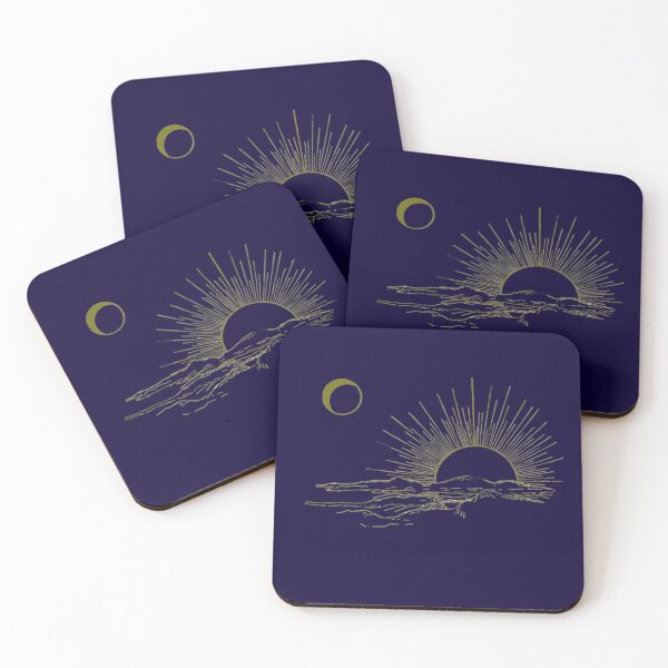 Item preview, Vintage sun in the mountains! designed and sold by authenticwords.