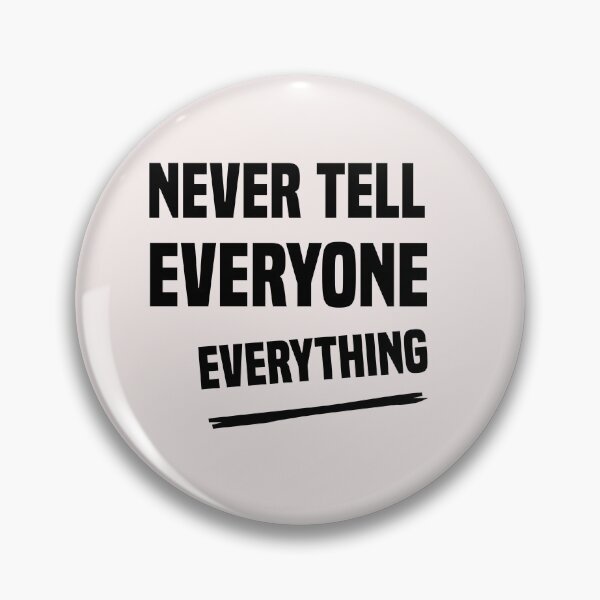 Item preview, never tell everyone everything designed and sold by Crystakim.
