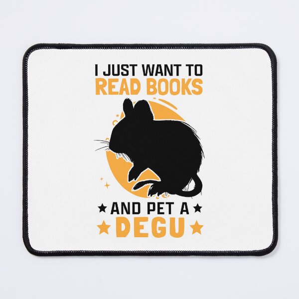 Item preview, Degus and Books Chilean Rodent Degu designed and sold by madgrfx.