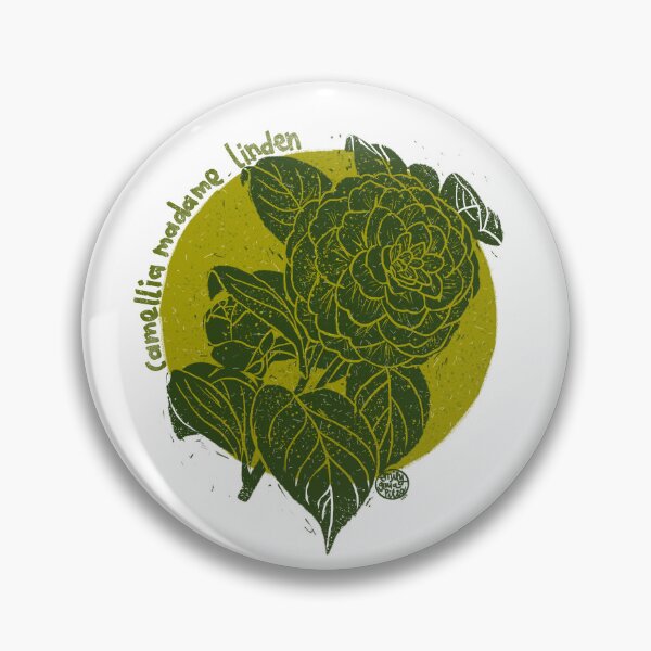 Item preview, Linograbado Camellia Madame Linden designed and sold by SinceJanuary.