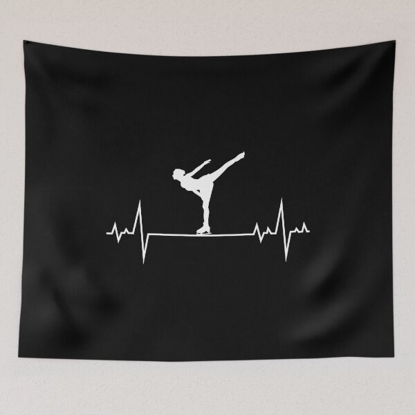 Item preview, Figure Skating Ice Skater Skate Dance Heartbeat Pulse designed and sold by CuteDesigns1.