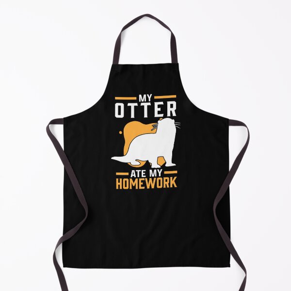 Item preview, Otter homework eaten otter sea otter designed and sold by madgrfx.
