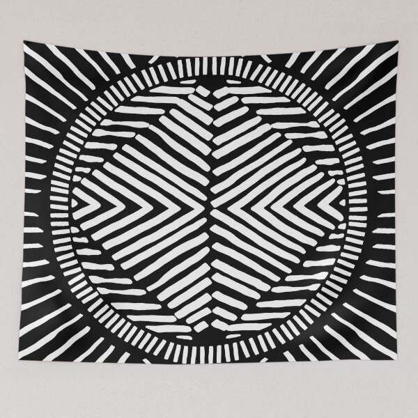 Item preview, Tribal sun designed and sold by CatsAndDots.