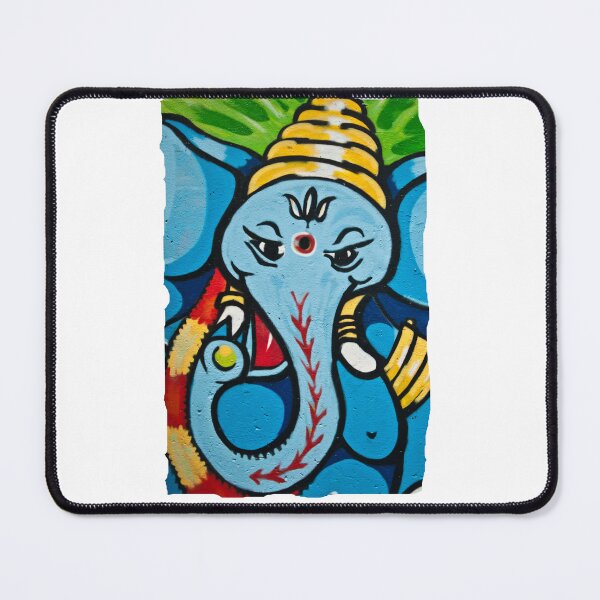 Item preview,  urban Art - blue Lord Ganesh  designed and sold by deepakrode7.