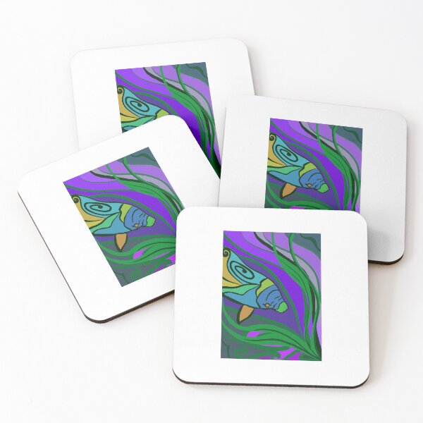 Item preview, Manatee River Swim designed and sold by WildfieldArt.