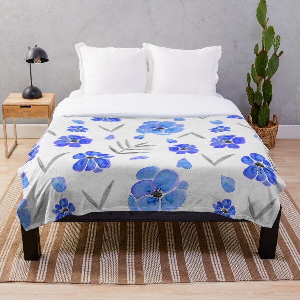 Item preview, flowers in blue designed and sold by Samsi06.