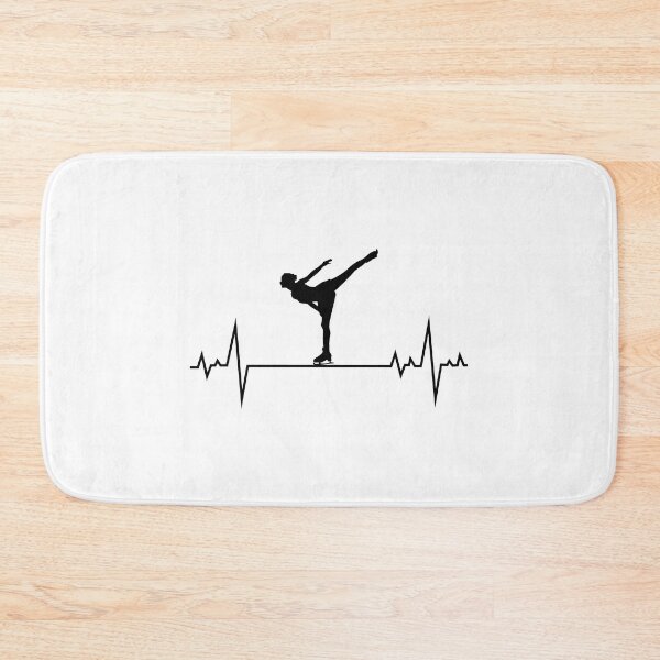 Item preview, Figure Skating Ice Skater Skate Dance Heartbeat Pulse designed and sold by CuteDesigns1.