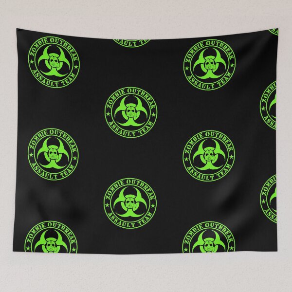 Item preview, Zombie Outbreak Assault Team Biohazard Apocalypse Gas Mask designed and sold by tronictees.