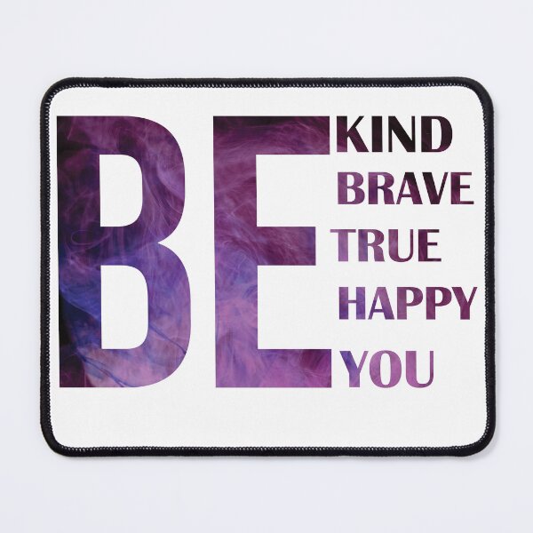 Item preview, Be Kind Be Brave Be True Be Happy Be You Colorful Neon Design designed and sold by limos.