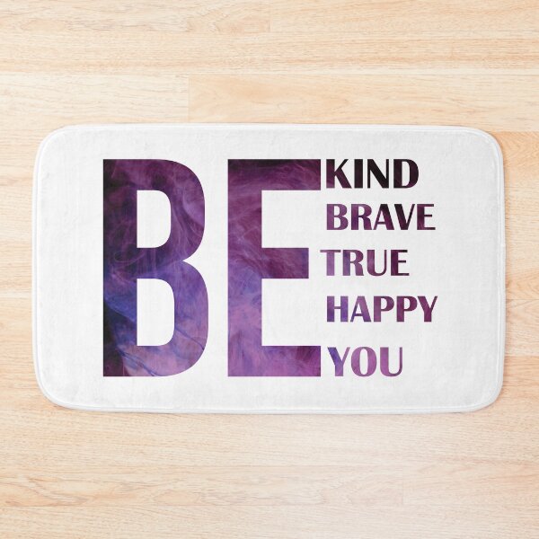 Item preview, Be Kind Be Brave Be True Be Happy Be You Colorful Neon Design designed and sold by limos.