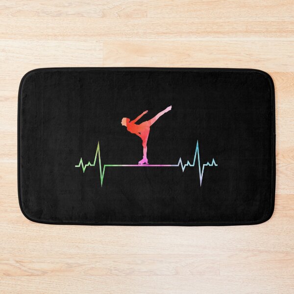 Item preview, Figure Skating Ice Skater Skate Dance Heartbeat Pulse designed and sold by CuteDesigns1.