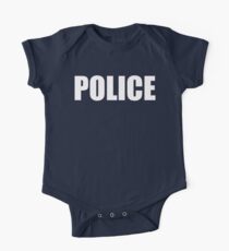Police One Piece - Short Sleeve