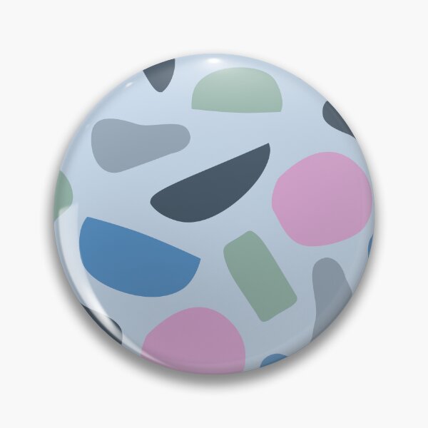 Item preview, Crazy blueish geometric pattern designed and sold by Thegentleshop.