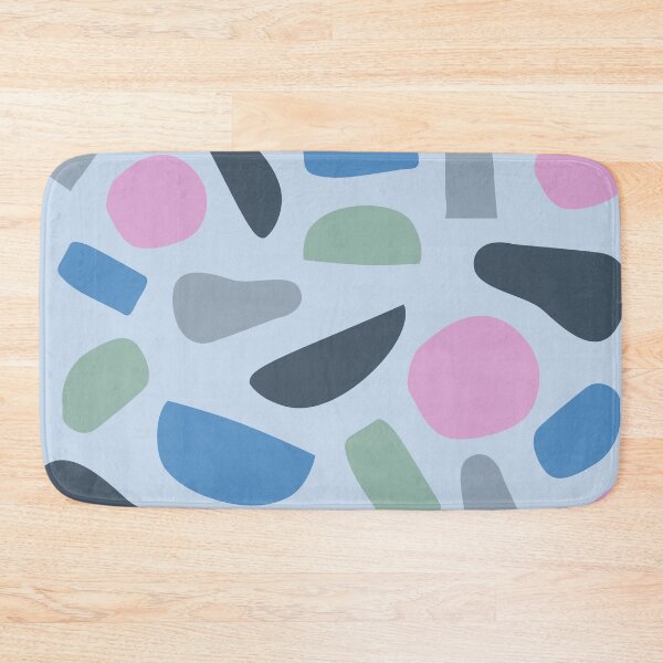Item preview, Crazy blueish geometric pattern designed and sold by Thegentleshop.